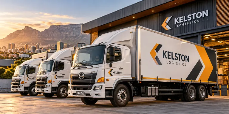 18 fleet truck branding (illustrative image)