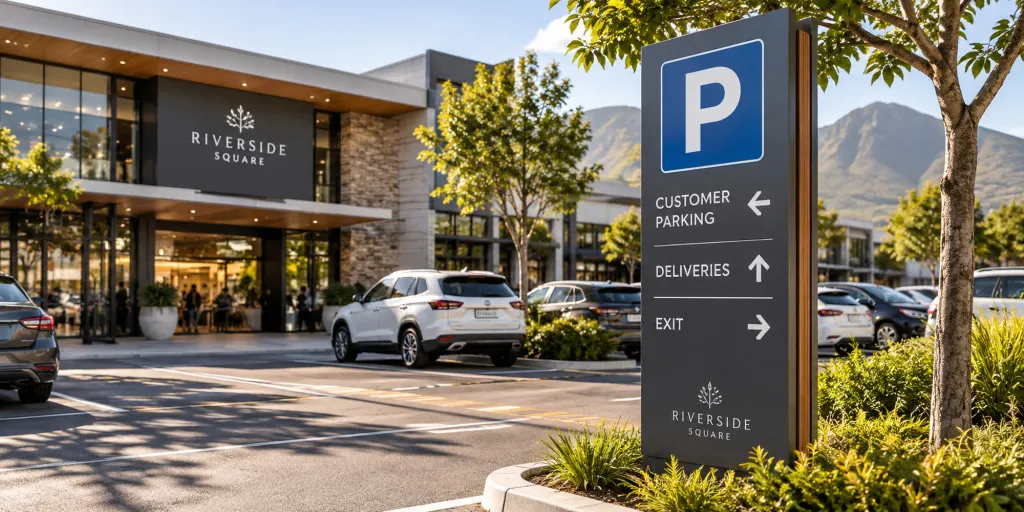 23 parking information signs (illustrative image)